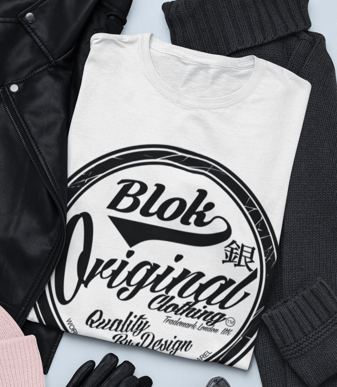 Quality By Design - Front Print in Black - Women's Relaxed Fit