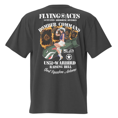 Bomber Command - Front & Back Print - Men's Oversize