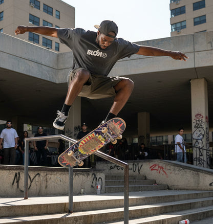 Christ Air - Front & Back Print - in White & Black - Men's Oversize