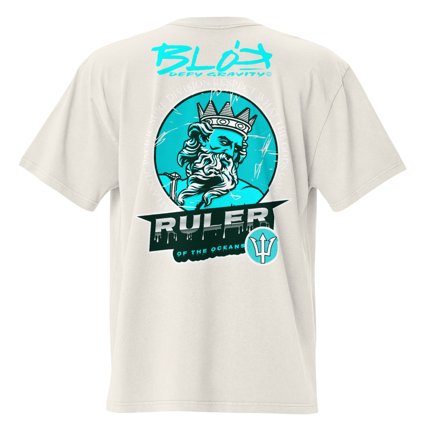 Ruler of the Oceans - Front & Back Print - Men's Oversize
