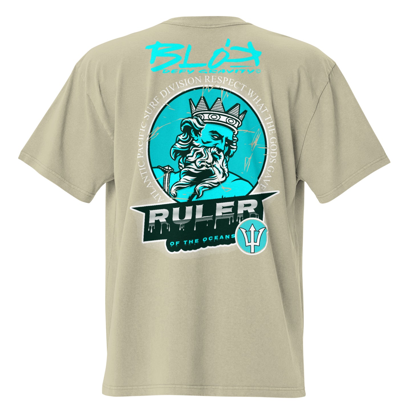 Ruler of the Oceans - Front & Back Print - Men's Oversize