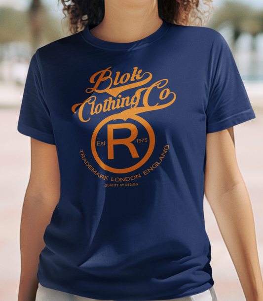 Registered Big R - Front Print - with Orange Logo - Women's Relaxed Fit