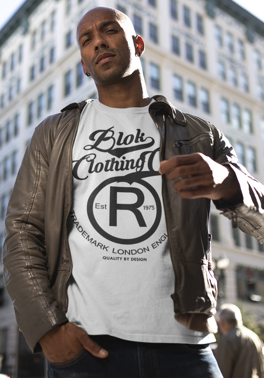 Registered Big R - Front Print in Black - Men's Classic Fit