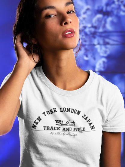 Track & Field - with Black Print - Women's Slim Fit