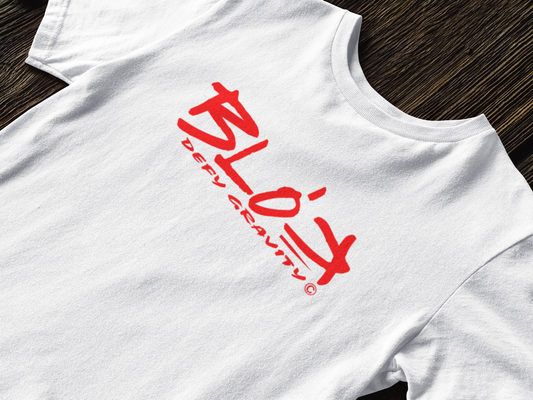 Essentials Large Logo - in Red Print - Men's Classic Fit