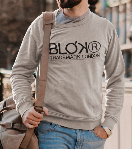 Trademark London - Black Print - Men's Sweatshirt