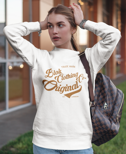 Original Clothing Company - Gold Print - Women's Sweatshirt