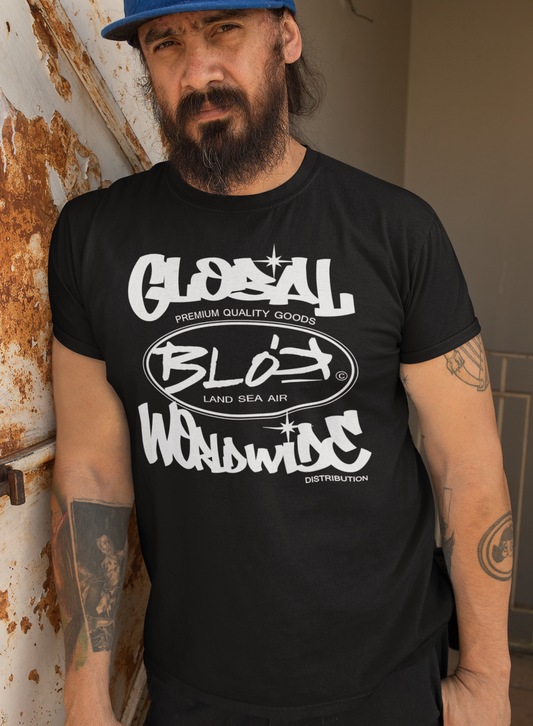 Blok Global - Front Print with White Logo - Men's Classic Fit