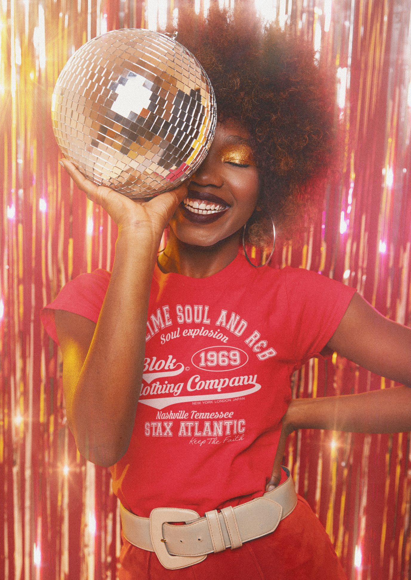 Sublime Soul - with White Print - Women's Slim Fit