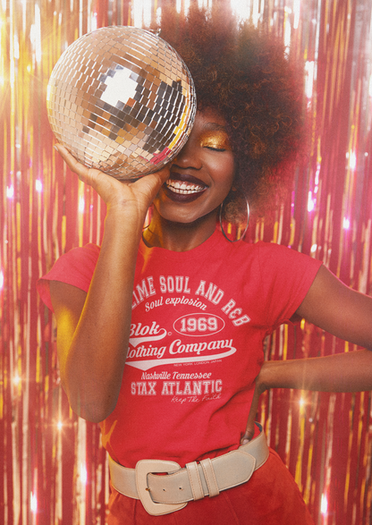 Sublime Soul - with White Print - Women's Slim Fit