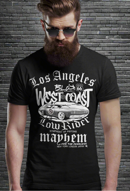 Low Rider Mayhem - with White Print - Men's Classic Fit