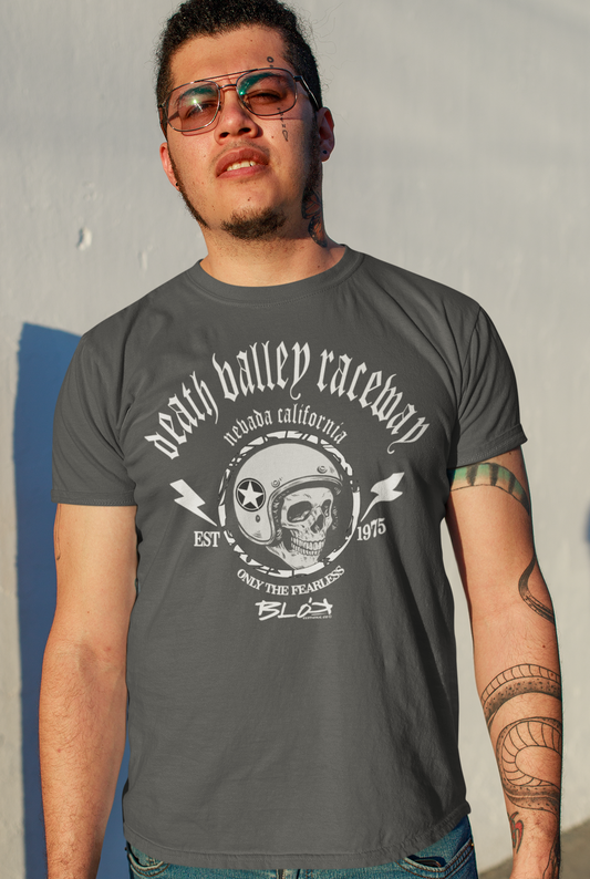 Death Valley - Front Print with White Logo - Men's Classic Fit