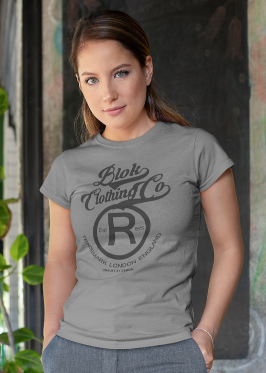 Registered Big R - with Grey Print - Women's Slim Fit