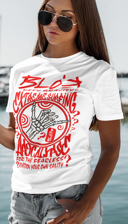 Apocalypse - Front Print in Red - Women's Relaxed Fit