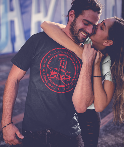 Original Apparel Stamp - in Red Print - Men's Classic Fit