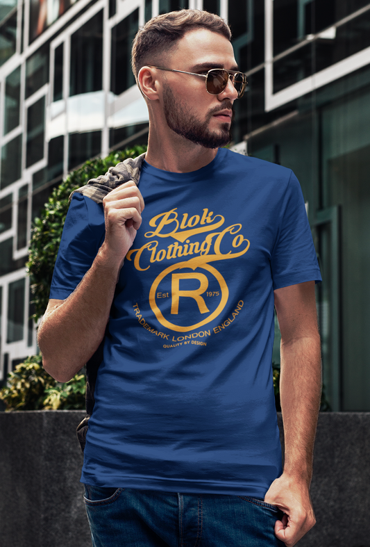 Registered Big R - Front Print in Orange - Men's Classic Fit