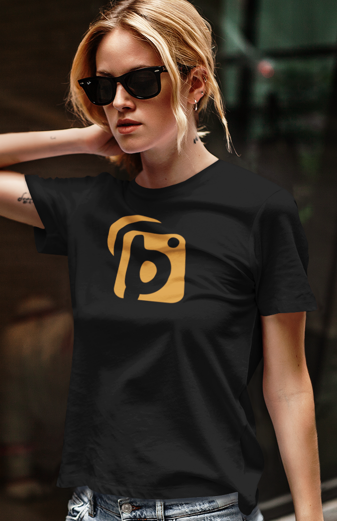 Original Logo - Orange Print - Women's Relaxed Fit