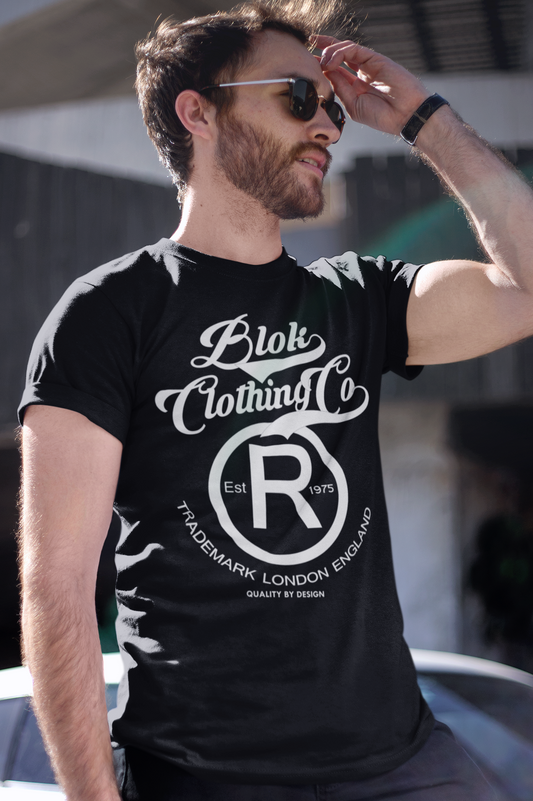 Registered Big R - Front Print in White - Men's Classic Fit