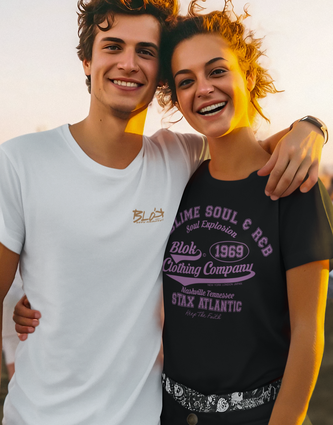 Sublime Soul - Front Print in Purple - Women's Relaxed Fit