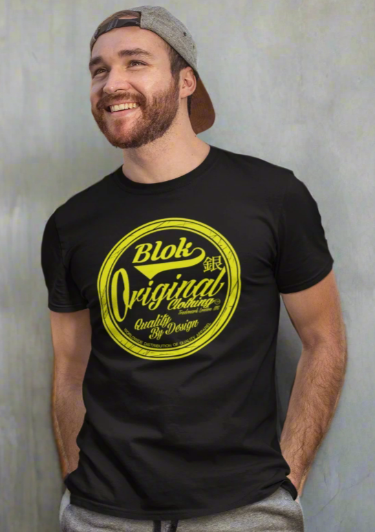 Quality by Design - Yellow Print - Men's Classic Fit