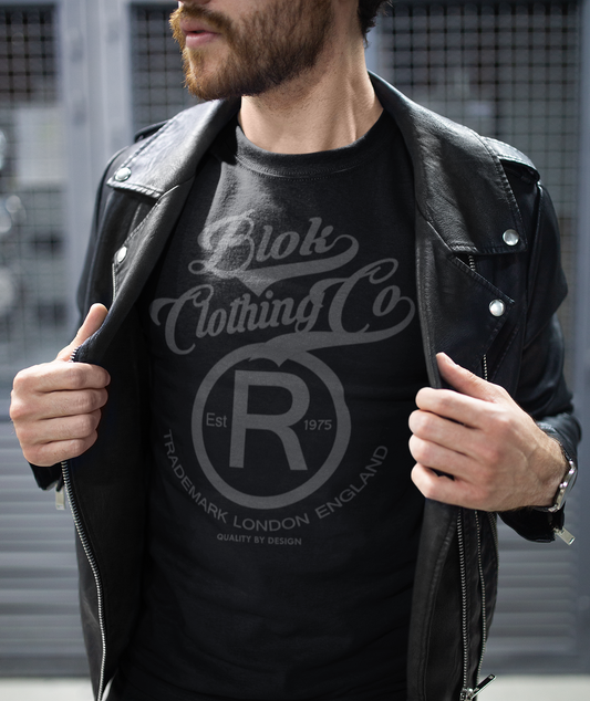 Registered Big R - Front Print in Grey - Men's Classic Fit