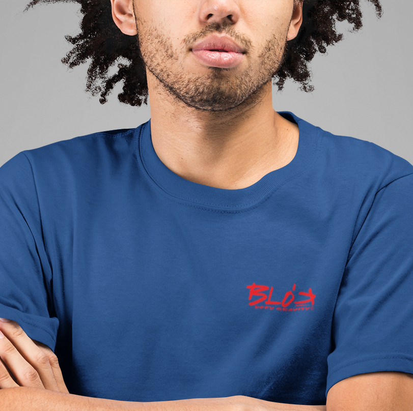 Essentials Small Logo - in Red - Men's Classic Fit Graphic T-Shirt