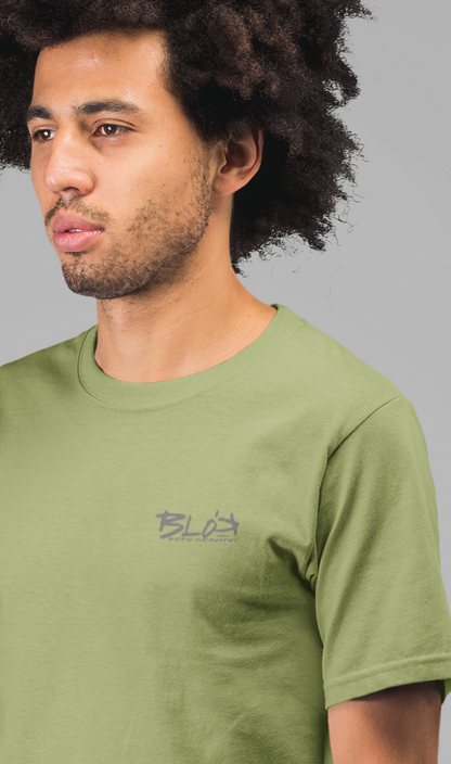 Essentials Small Logo - in Grey - Men's Classic Fit Graphic T-Shirt
