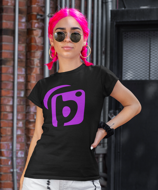 Original Logo - in Purple - Women's Slim Fit