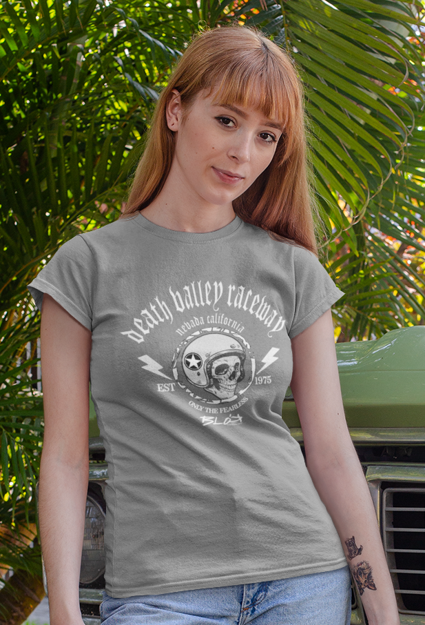 Drifting Mayhem - with White Print - Women's Slim Fit