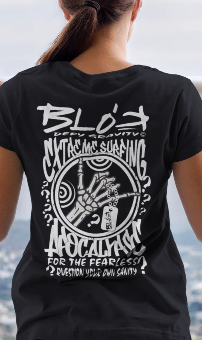 Apocalypse - Front Print in White - Women's Relaxed Fit