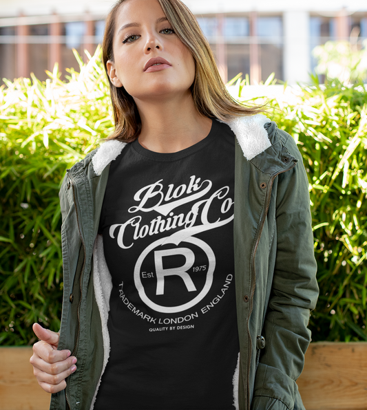 Registered Big R - with White Print - Women's Slim Fit