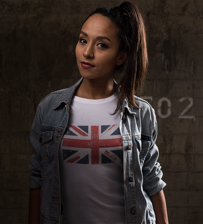 Blok London England - Front Print - Women's Slim Fit