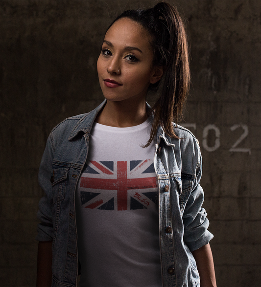 Blok London England - Front Print - Women's Slim Fit