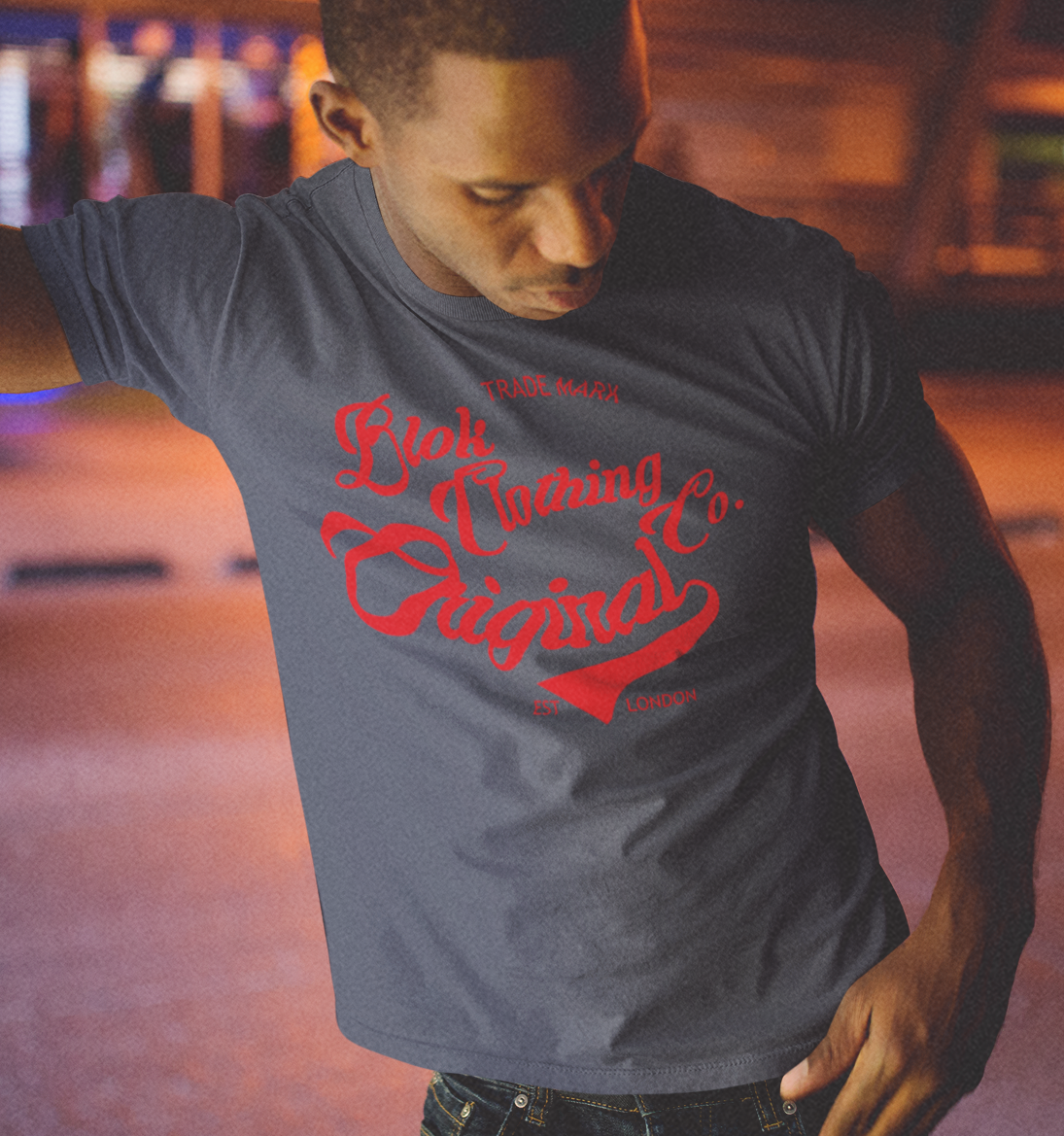 Original Clothing Company - with Red Print - Men's Classic Fit