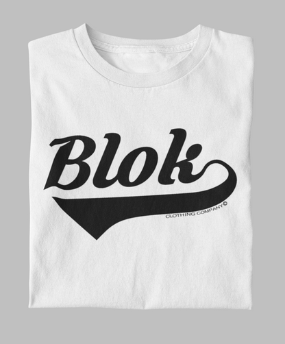 Blok Classic - Front Print - in Black - Men's Loose Fit