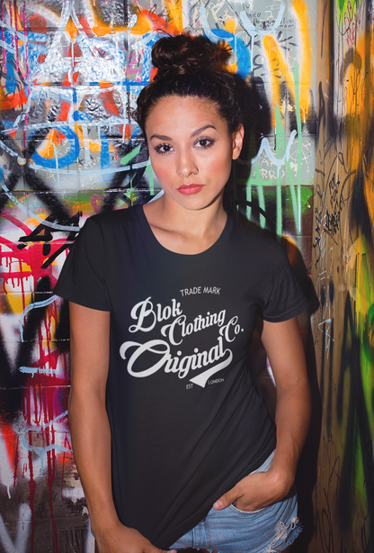 Original Clothing Company - with White Print - Women's Slim Fit