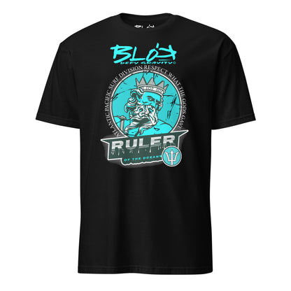 Ruler of the Oceans - Front Print - in Turquoise - Women's Relaxed Fit