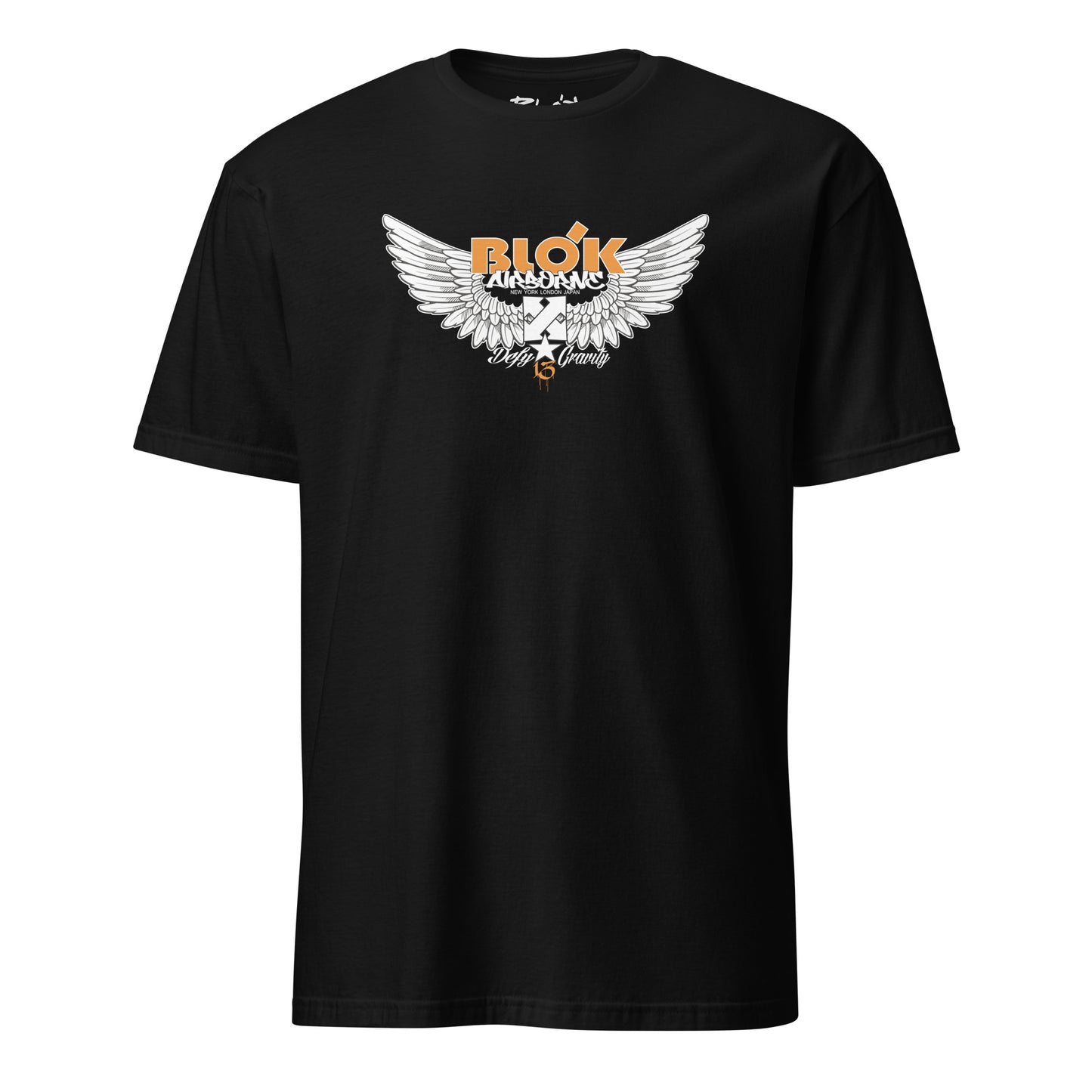 Airborne Wings - Front Print in Orange - Women's Relaxed Fit