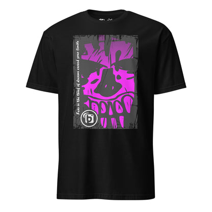 Tiki Skull - with Purple Front Print - Women's Relaxed Fit