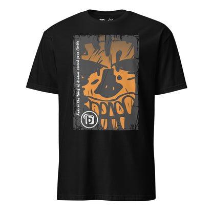 Tiki Skull - with Orange Front Print - Women's Relaxed Fit
