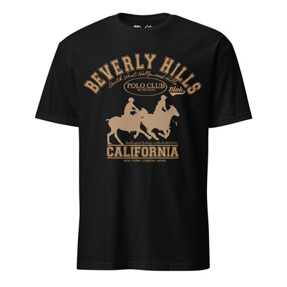 Beverly Hills Polo Club - Front Print in Gold - Women's Relaxed Fit
