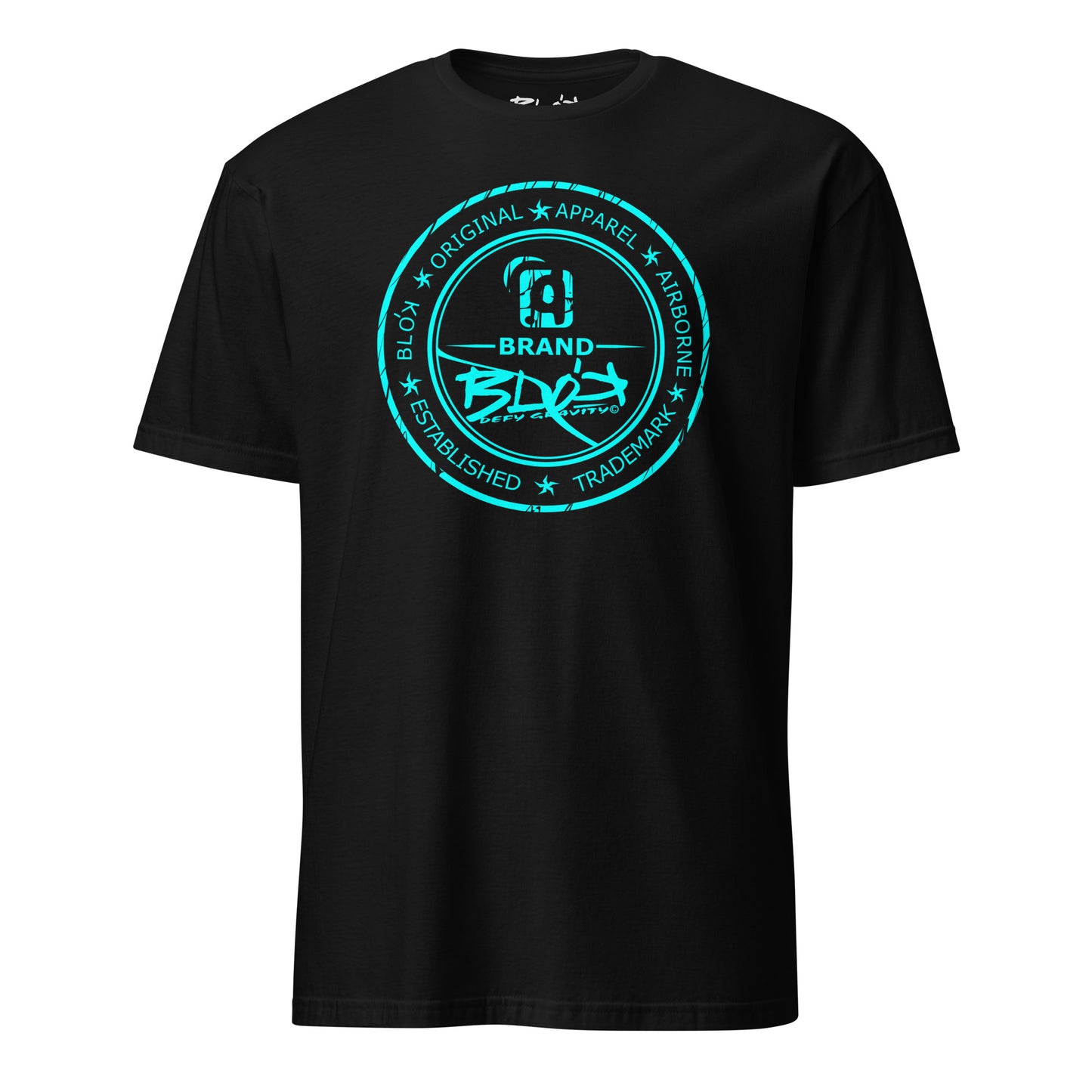 Original Apparel Stamp - Turquoise Print - Women's Relaxed Fit