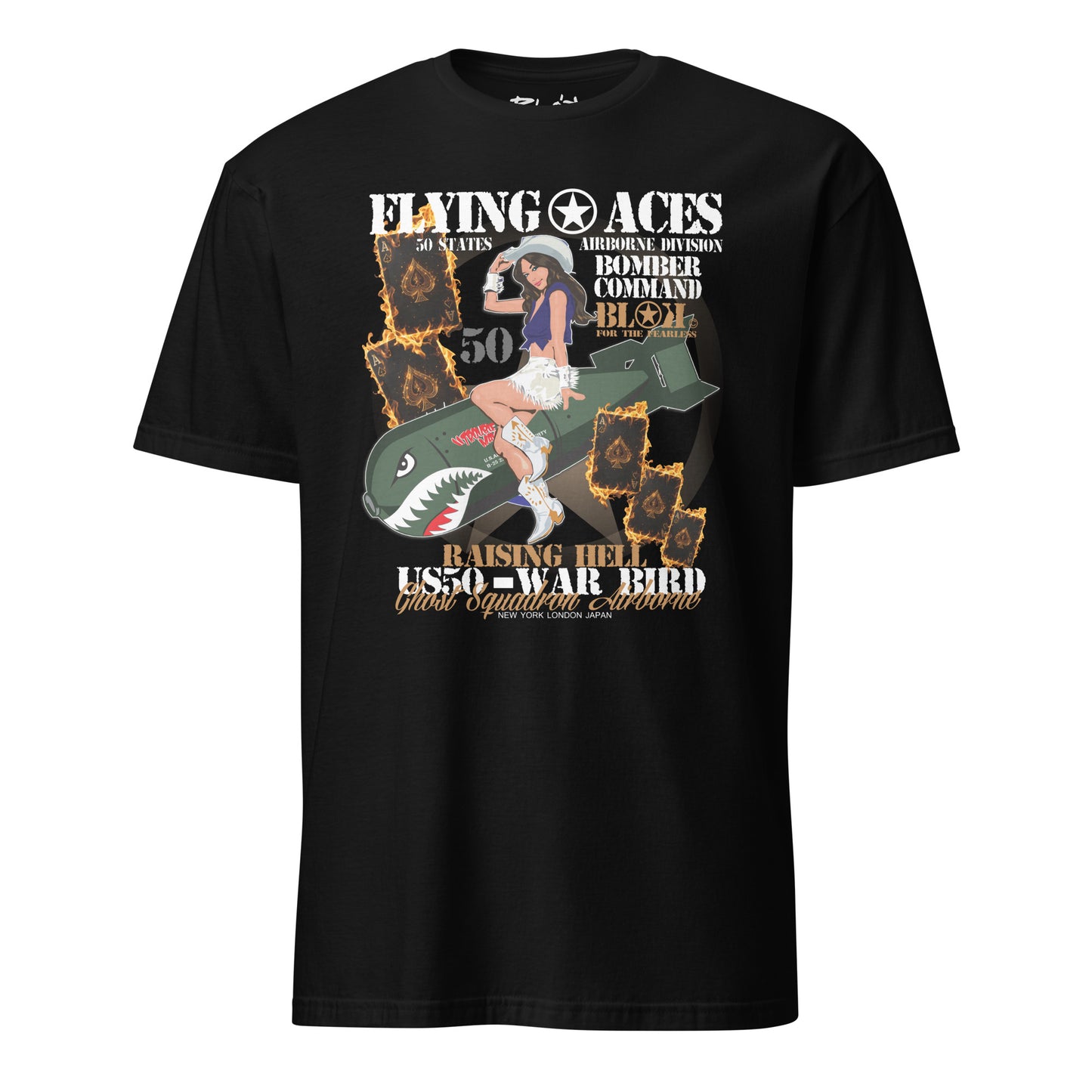 Bomber Command Five Card - Front Print - Men's Classic Fit