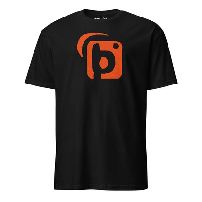 Mosaic - Front Print in Orange - Men's Classic Fit Graphic T-Shirt