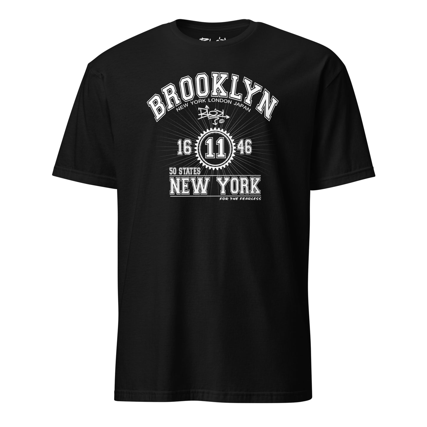 Brooklyn New York - in White Print - Men's Classic Fit
