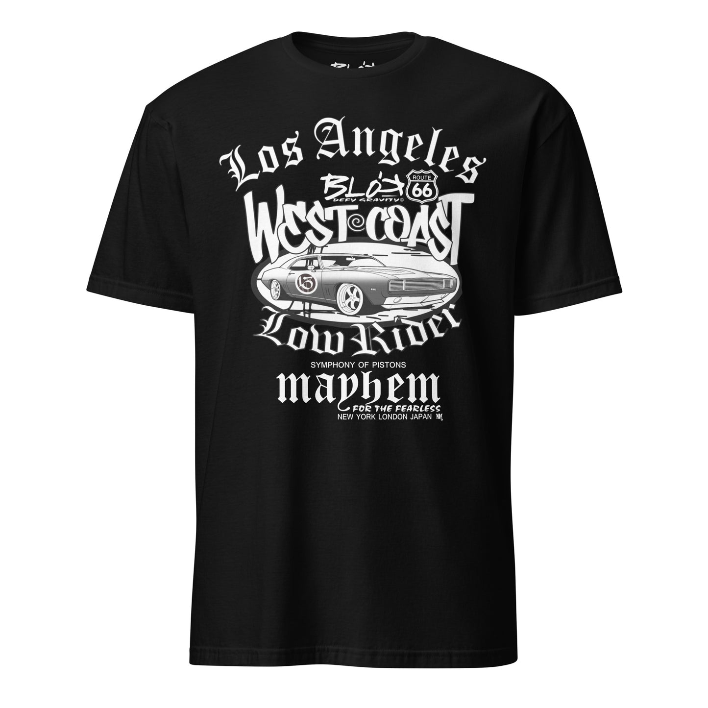 Low Rider Mayhem - with White Print - Men's Classic Fit Graphic T-Shirt