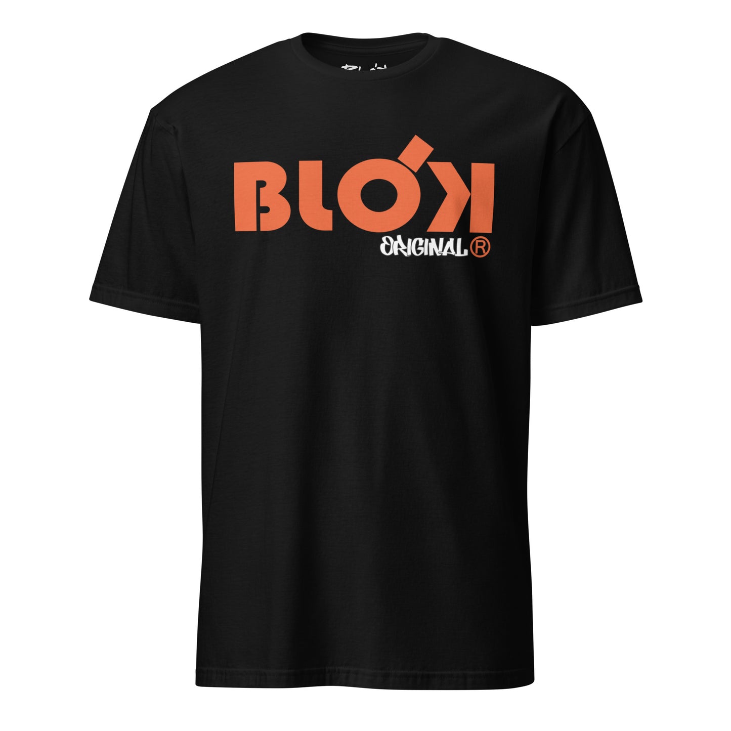Essential Big Logo - in Orange - Men's Classic Fit Graphic T-Shirt