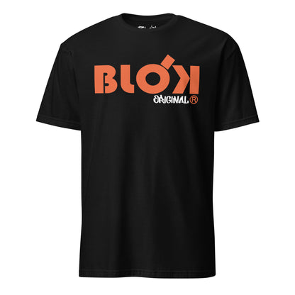 Essential Big Logo - in Orange - Men's Classic Fit Graphic T-Shirt
