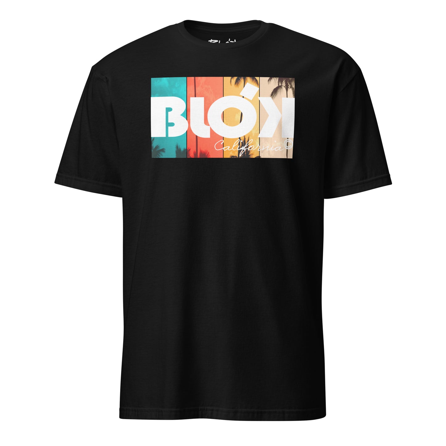 Palm Tree - Front Print - Men's Classic Fit Graphic T-Shirt