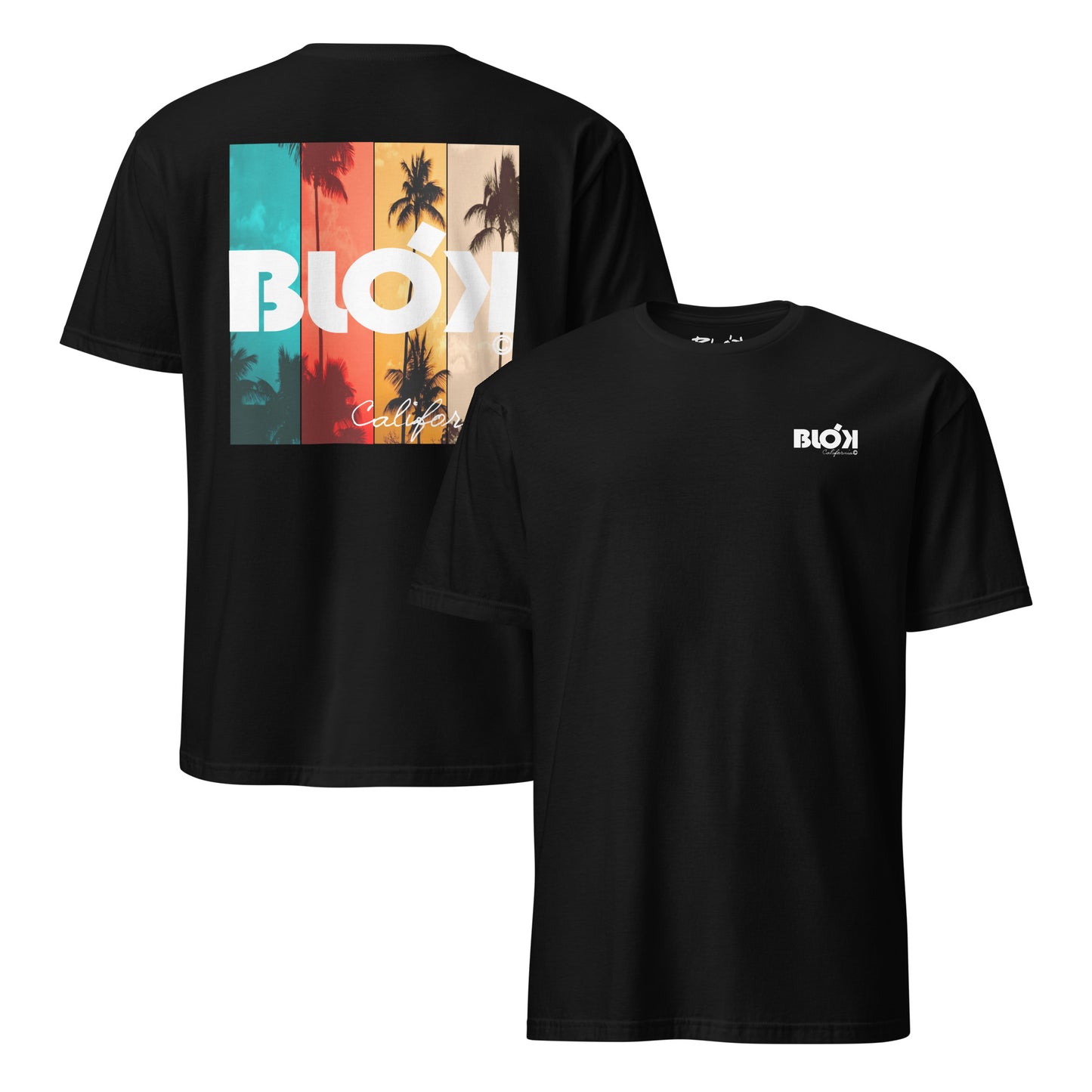 Palm Tree - Front & Back Print - Men's Classic Fit